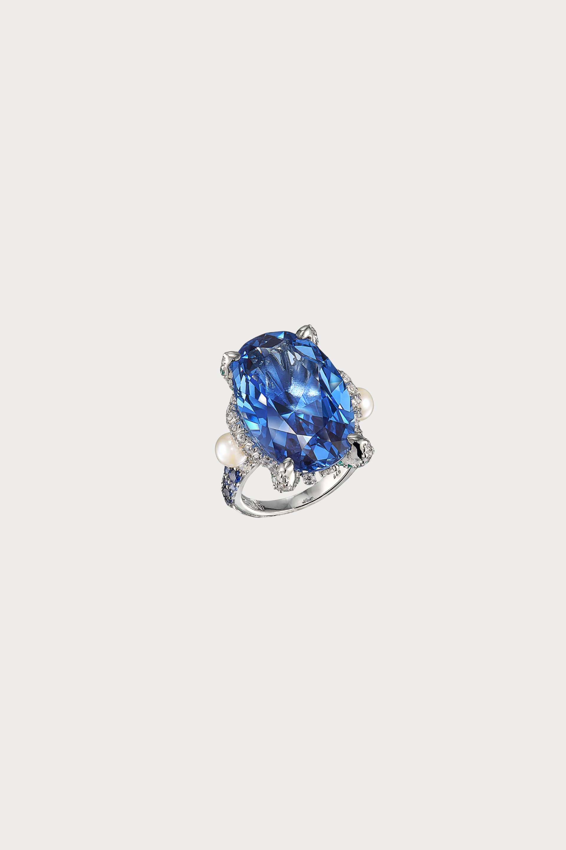 Aqua Mermaid Ring