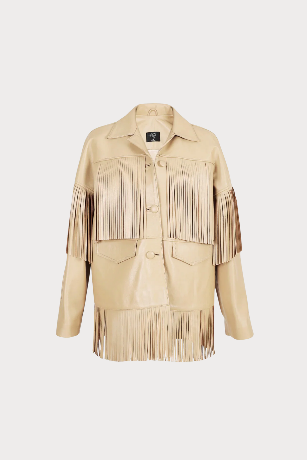 Pyrus Leather Jacket Nude