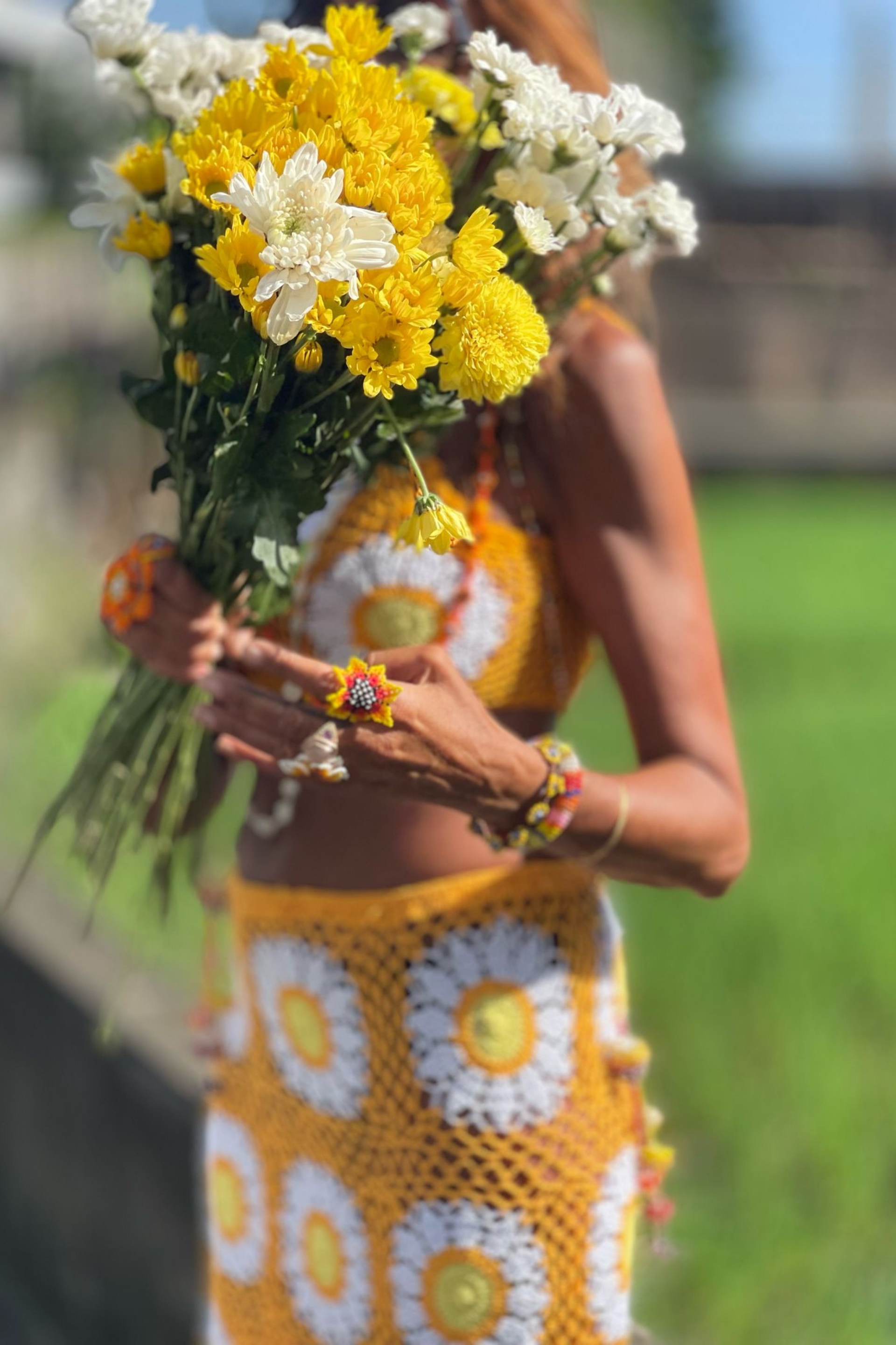 Skirt Sunflowers