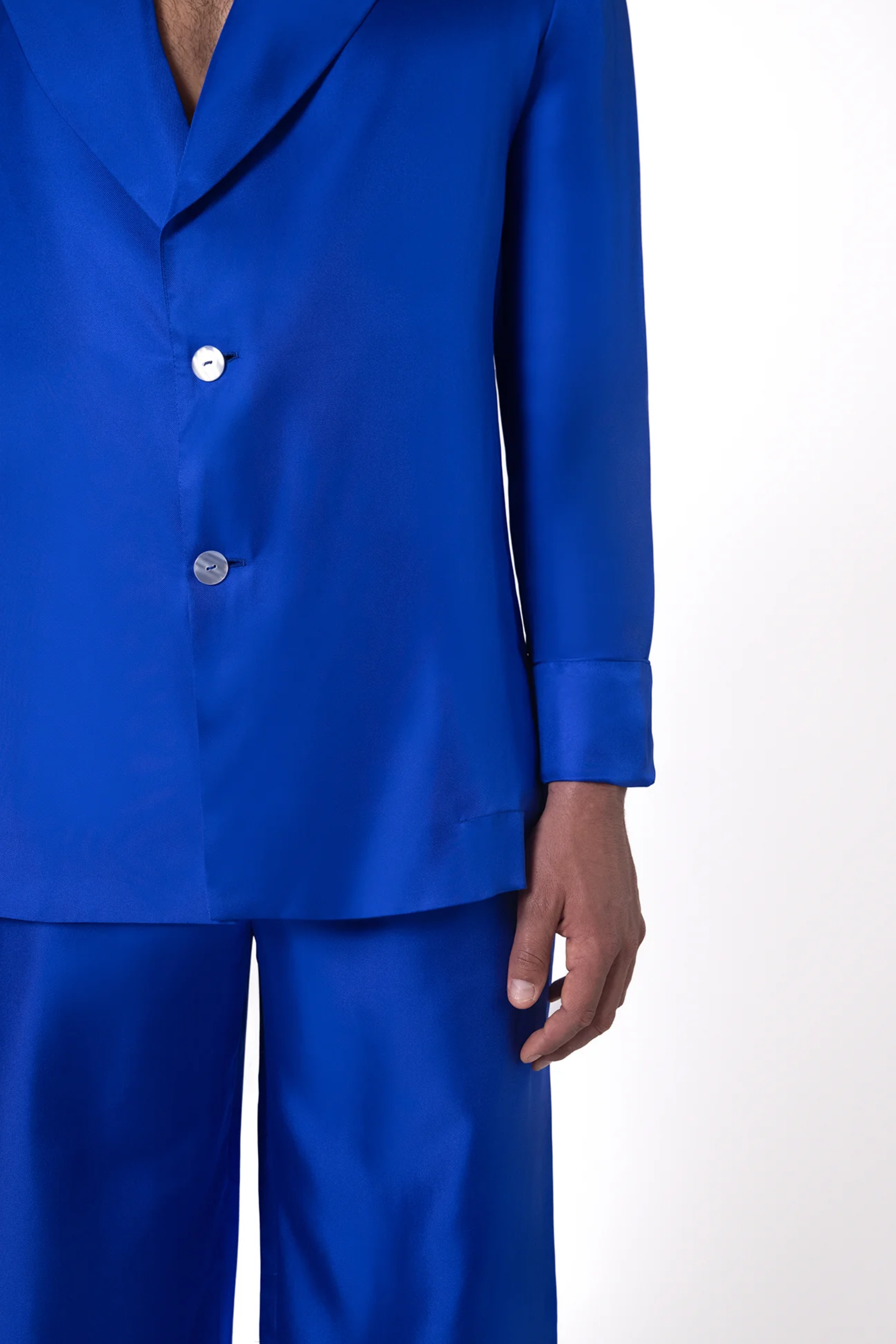 Santorini Sails Men’s Single-Breasted Jacket