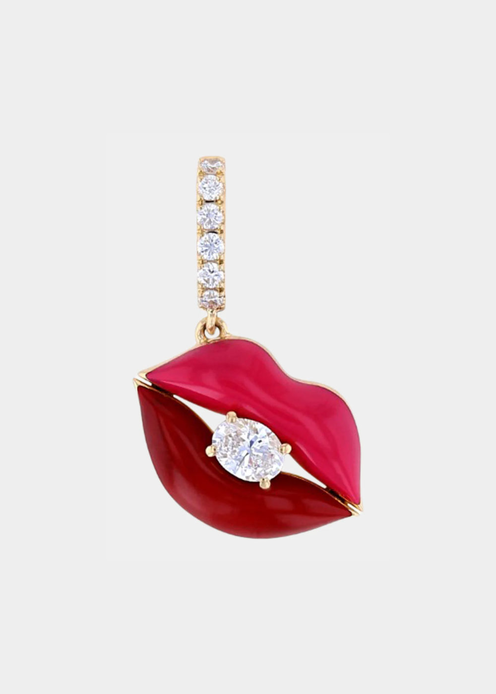 Sugar Lips Red Clip On