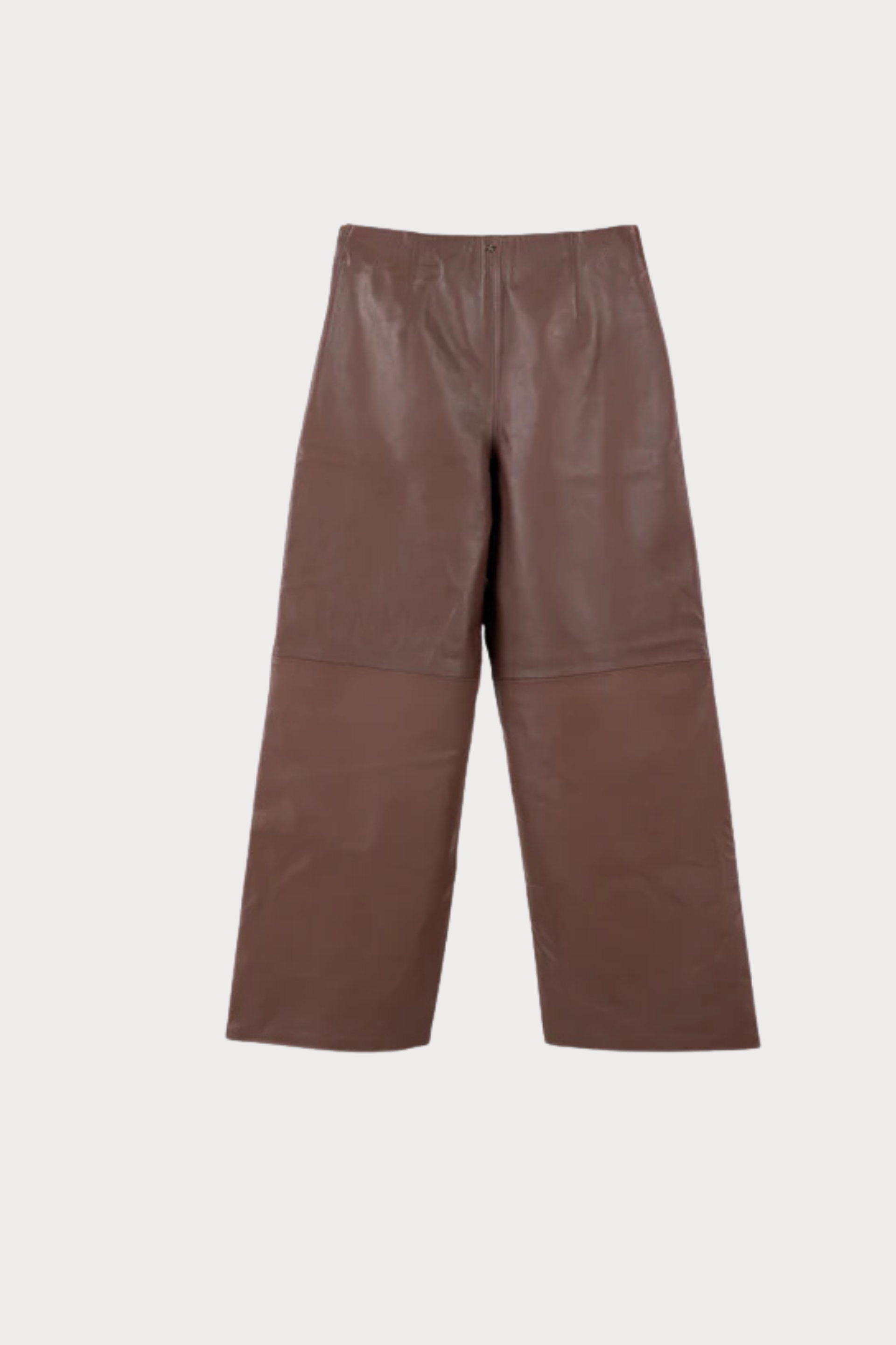 Harlow Leather Pants Brown