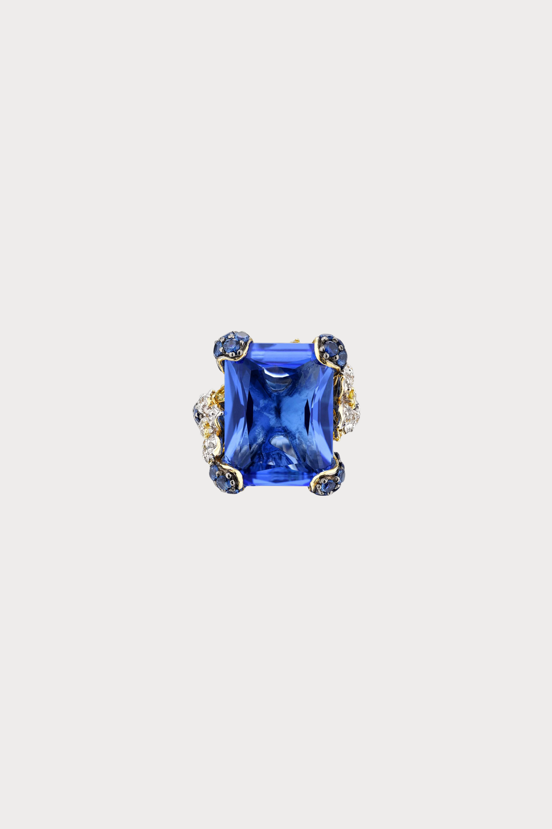 Blue Cinderella Ring