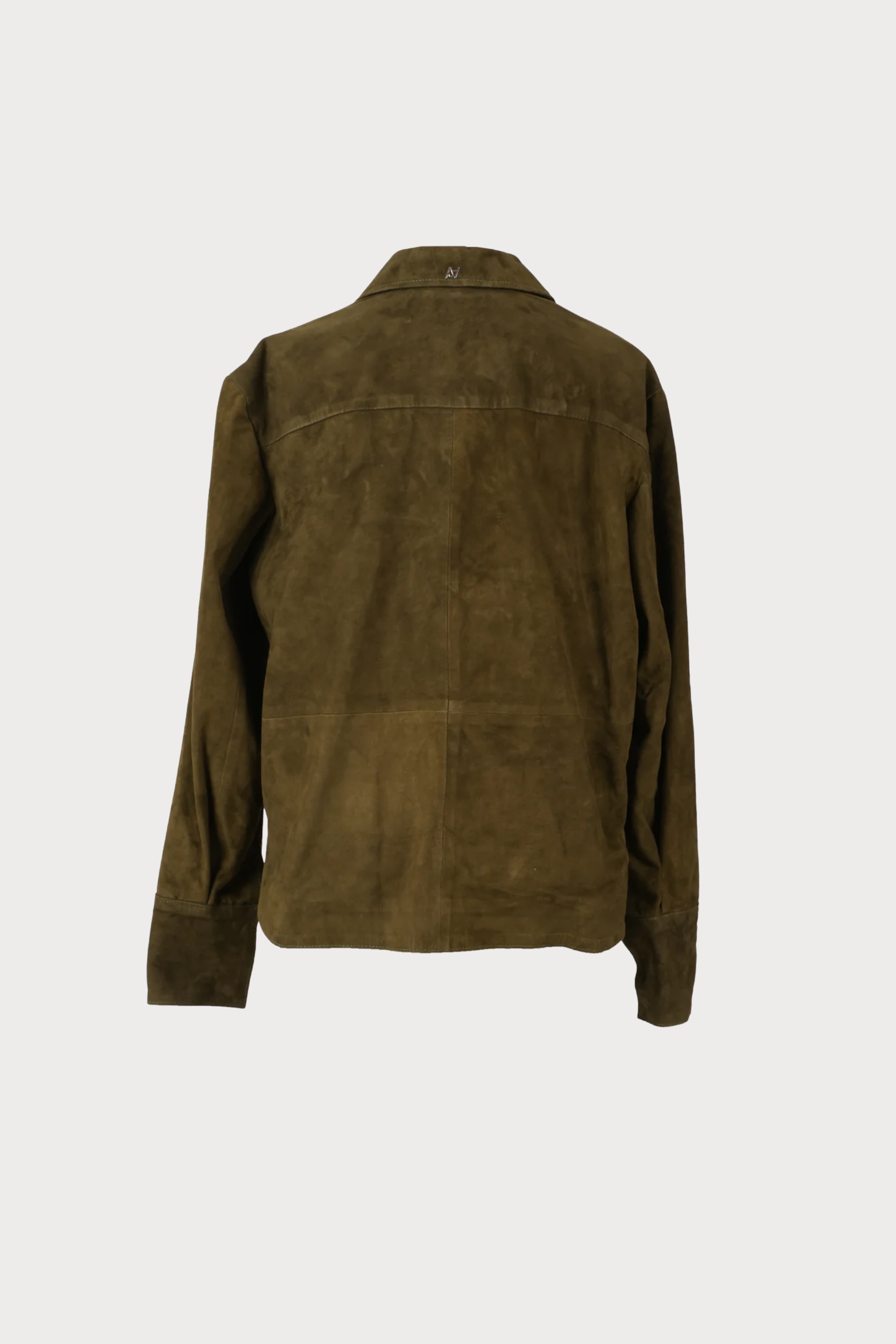 Liana Suede Shirt Olive