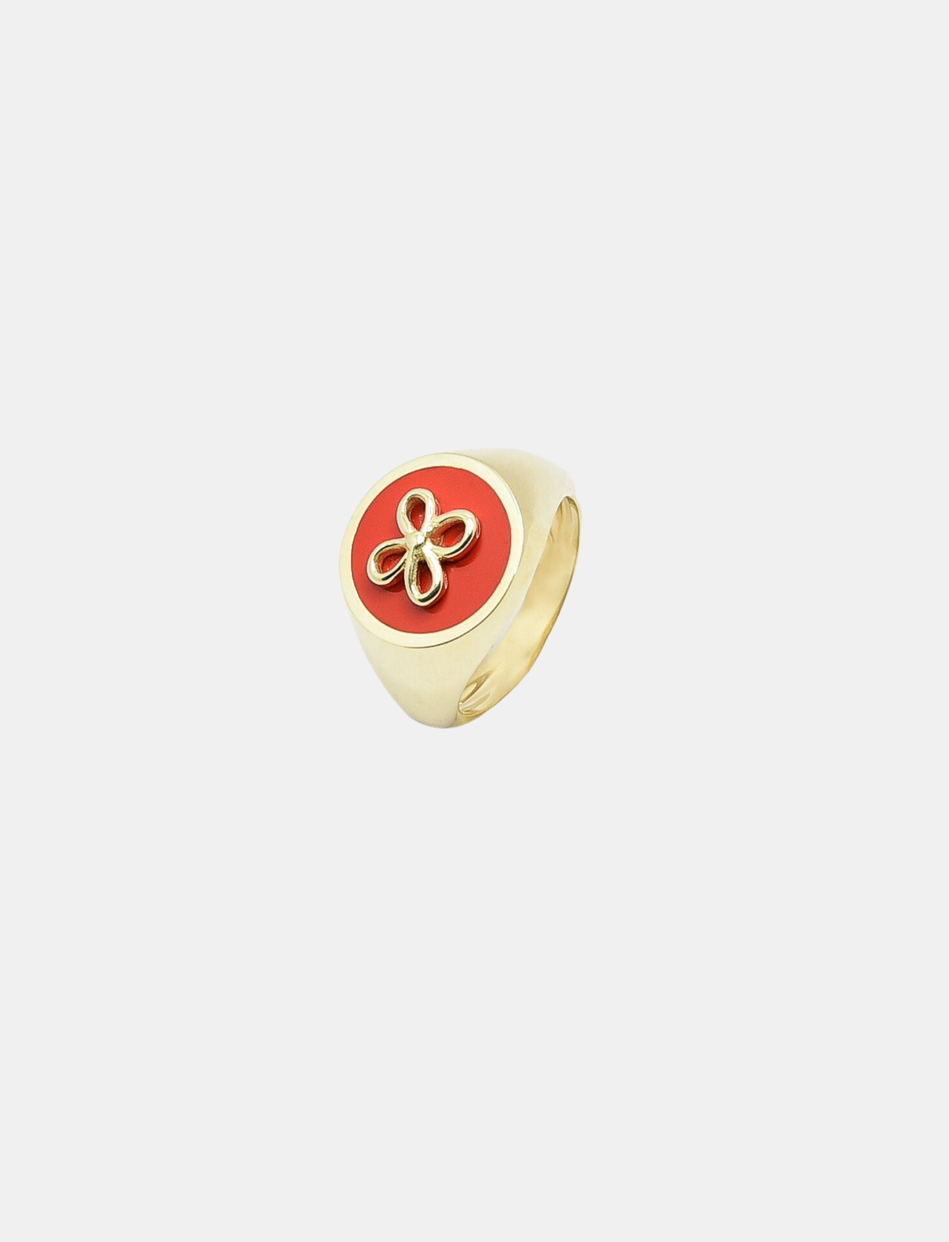 Chevalier Yellow Gold Signet Ring