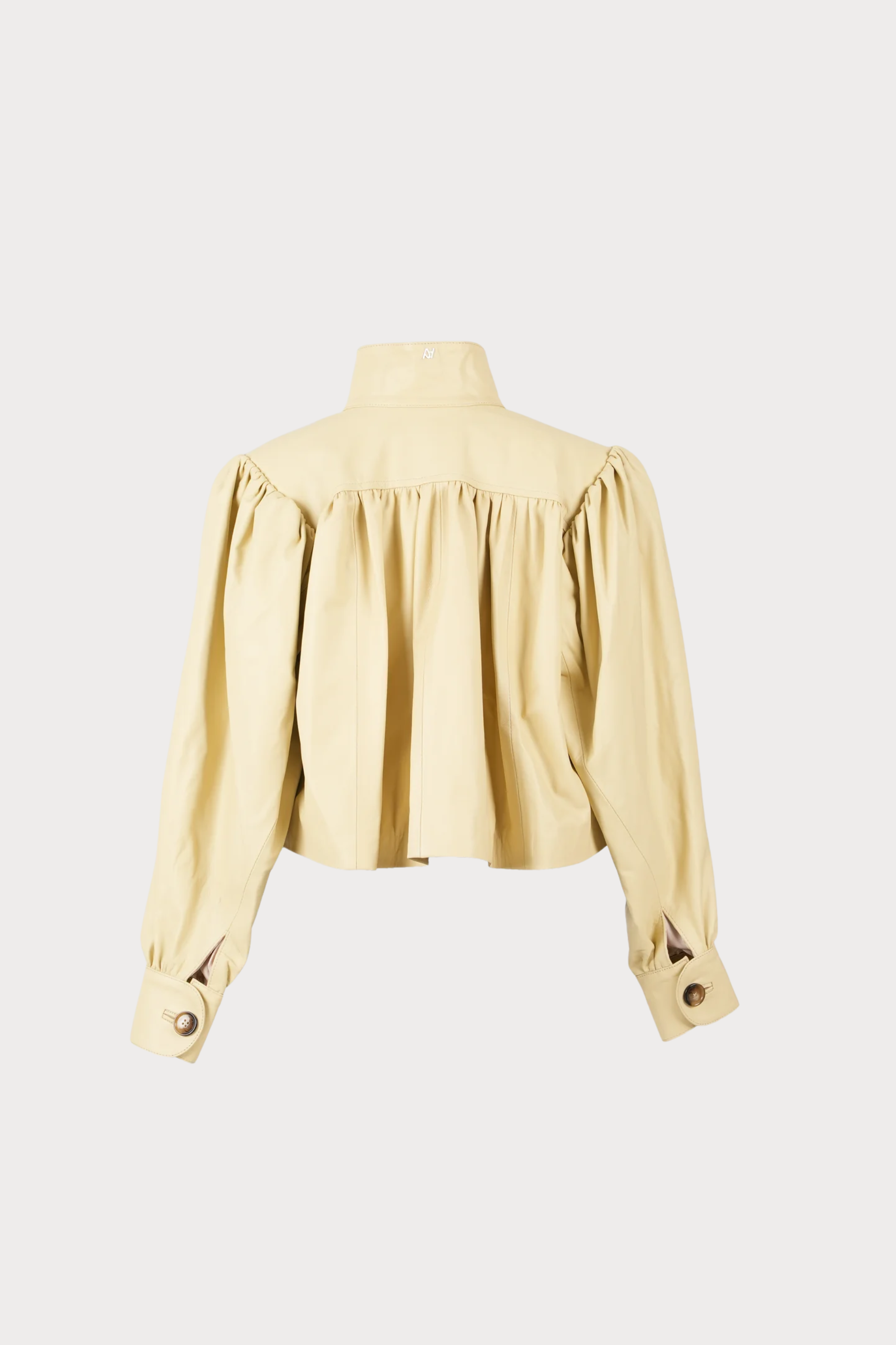 Lennox Leather Jacket Butter Yellow