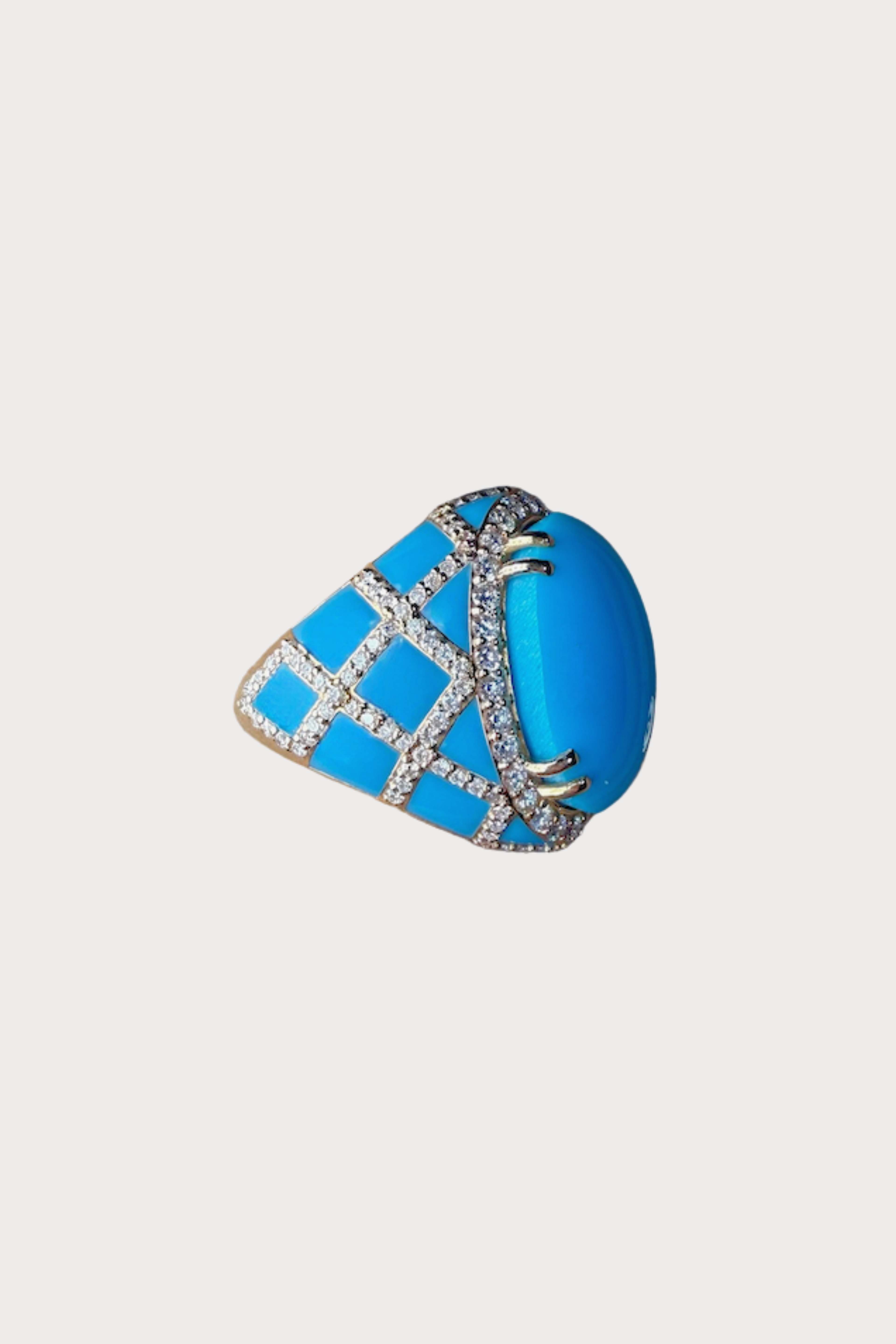 Turquoise Cocktail Ring