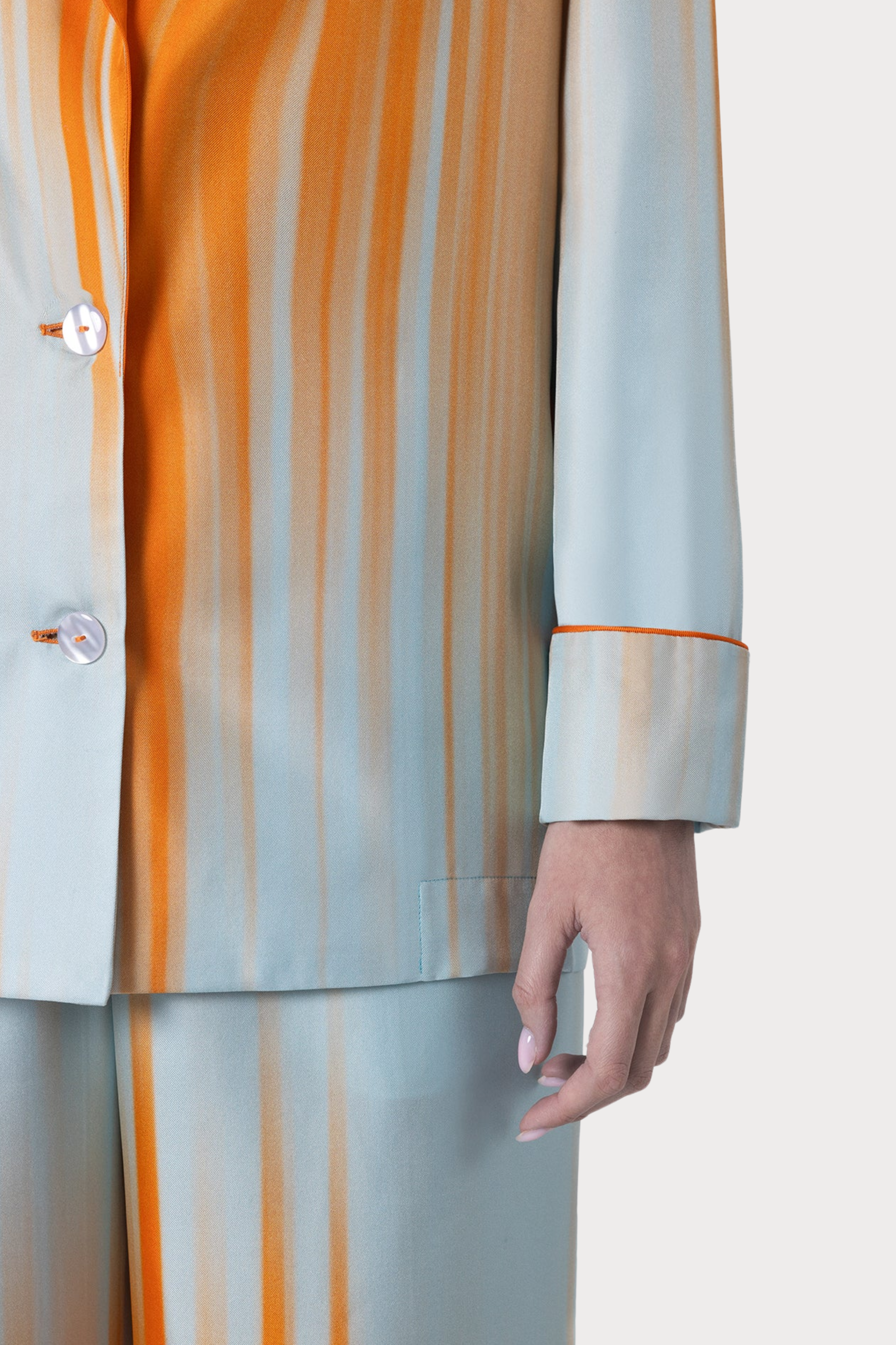 Ibiza Sunset Women’s Single-Breasted Jacket