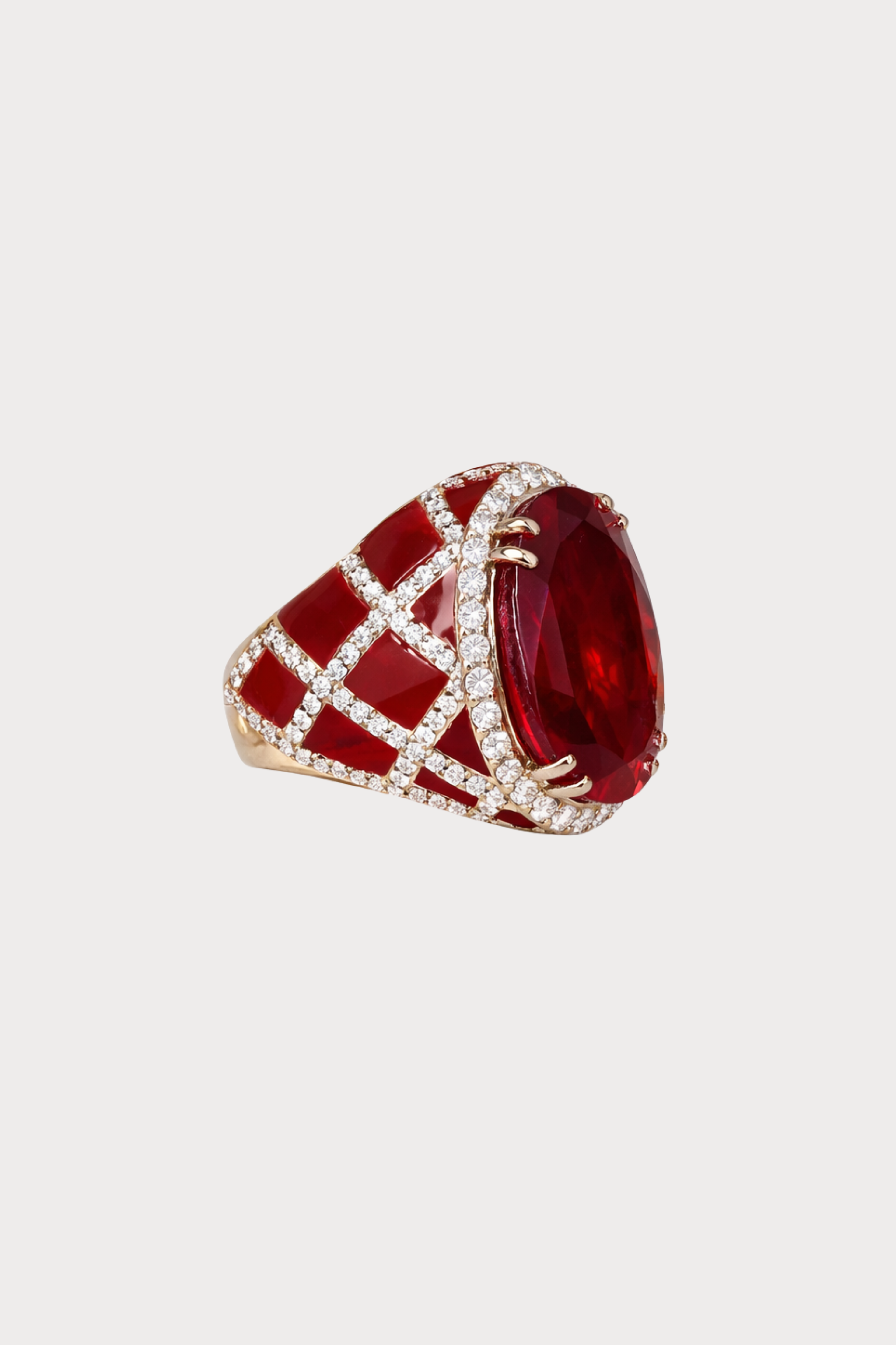 Ruby Cocktail Ring