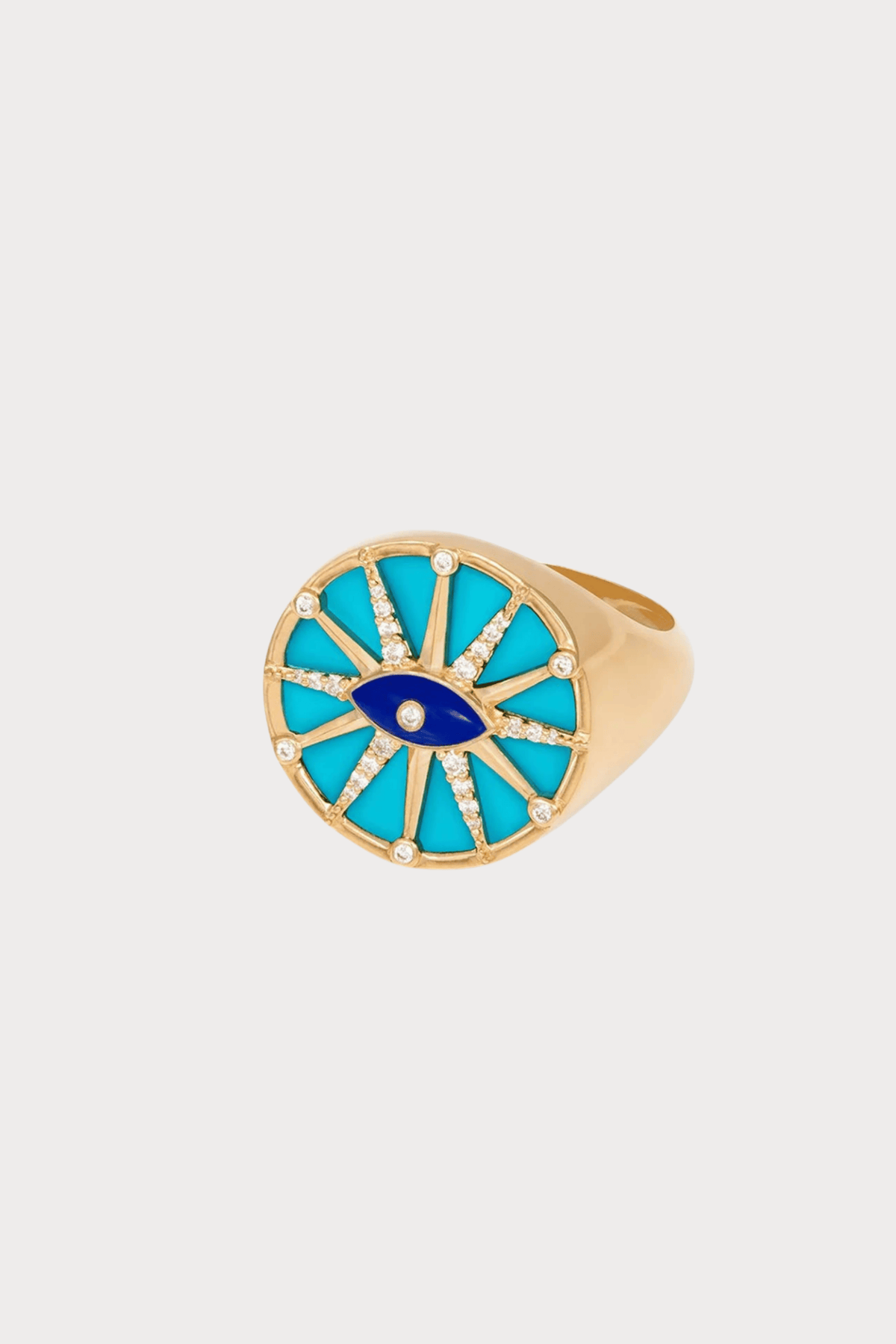 The O'Hara Eye Ring - Turquoise