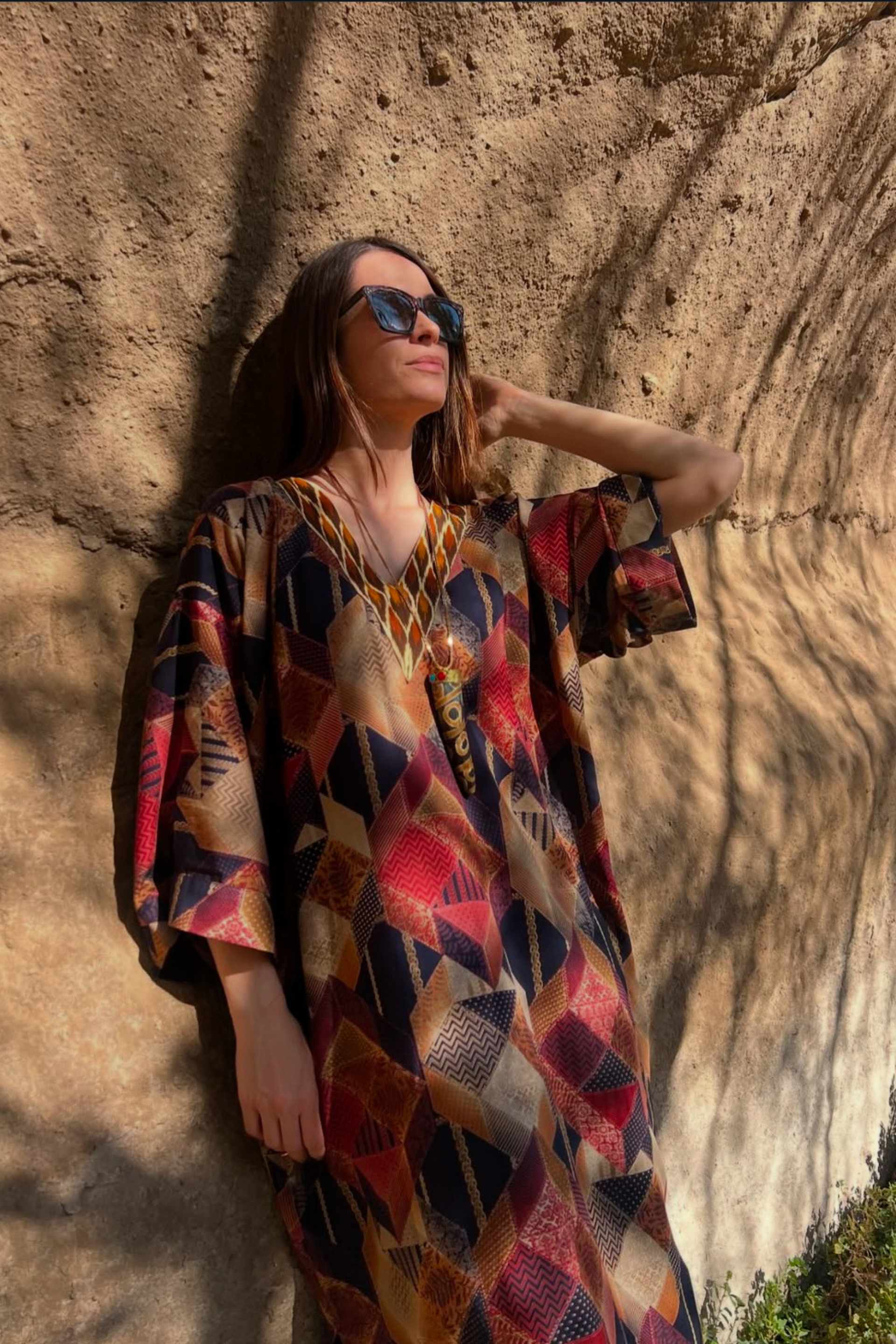 Tribe Carob Kaftan