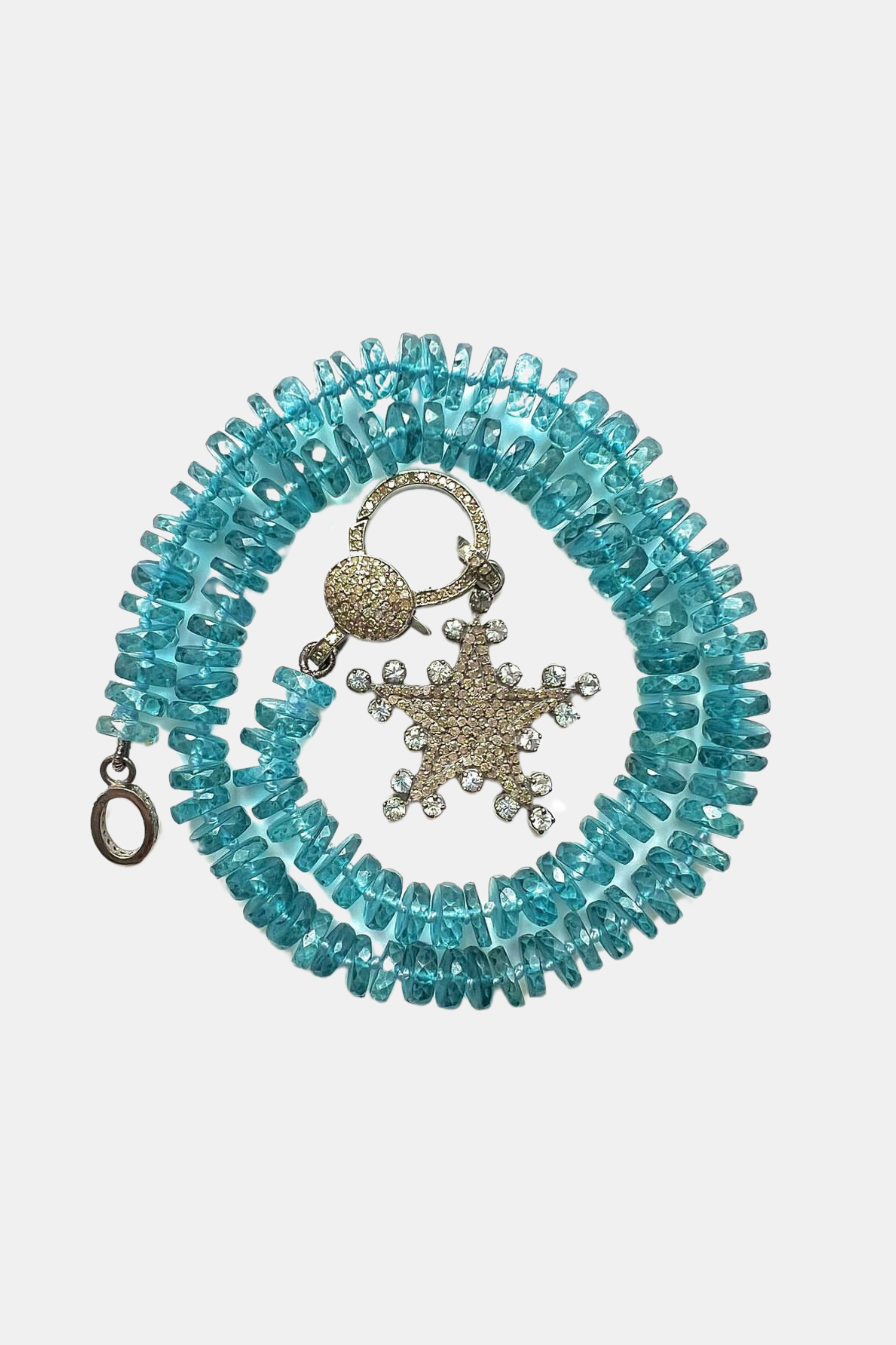 Apatite & Star Necklace