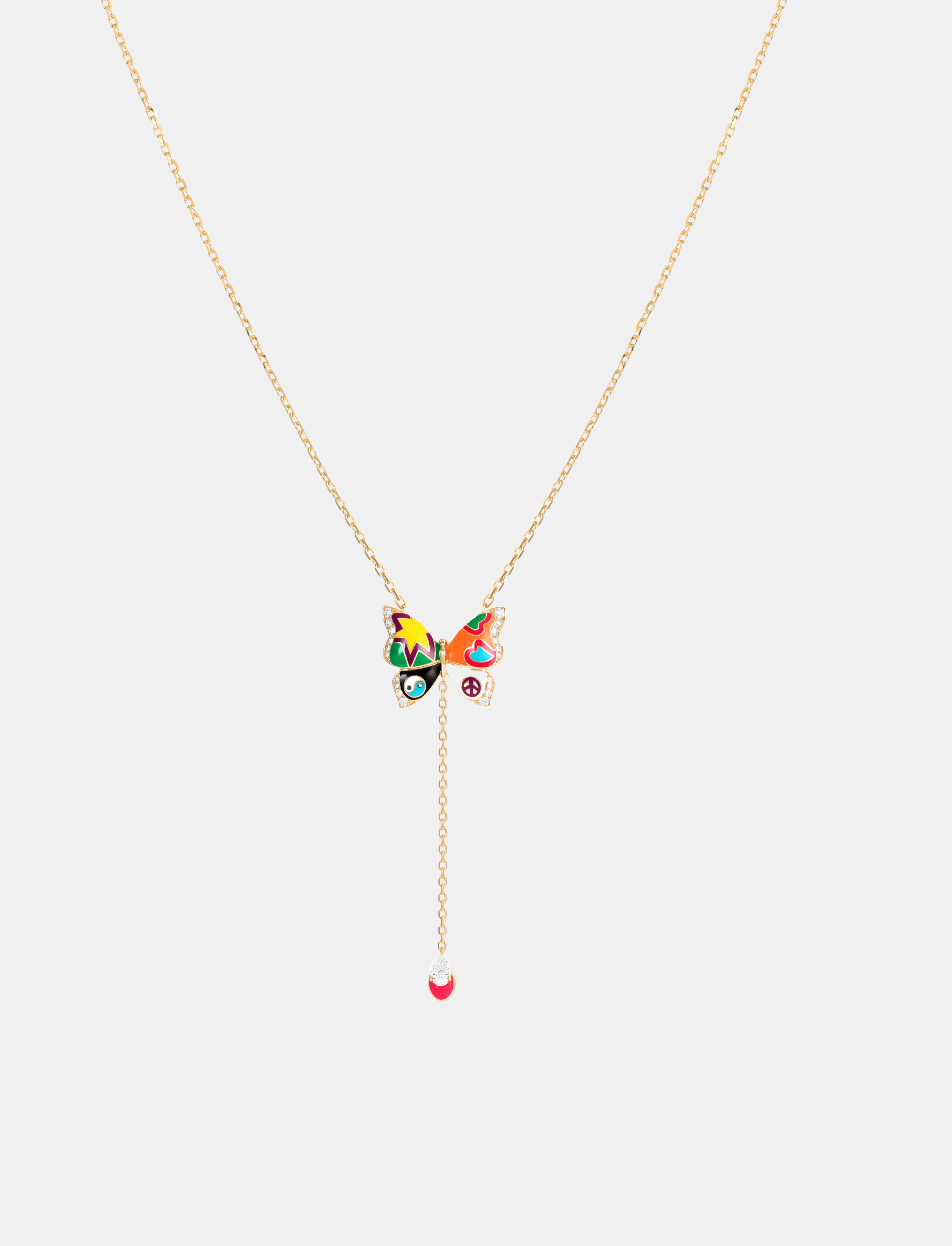 Flower Power Pendant Necklace