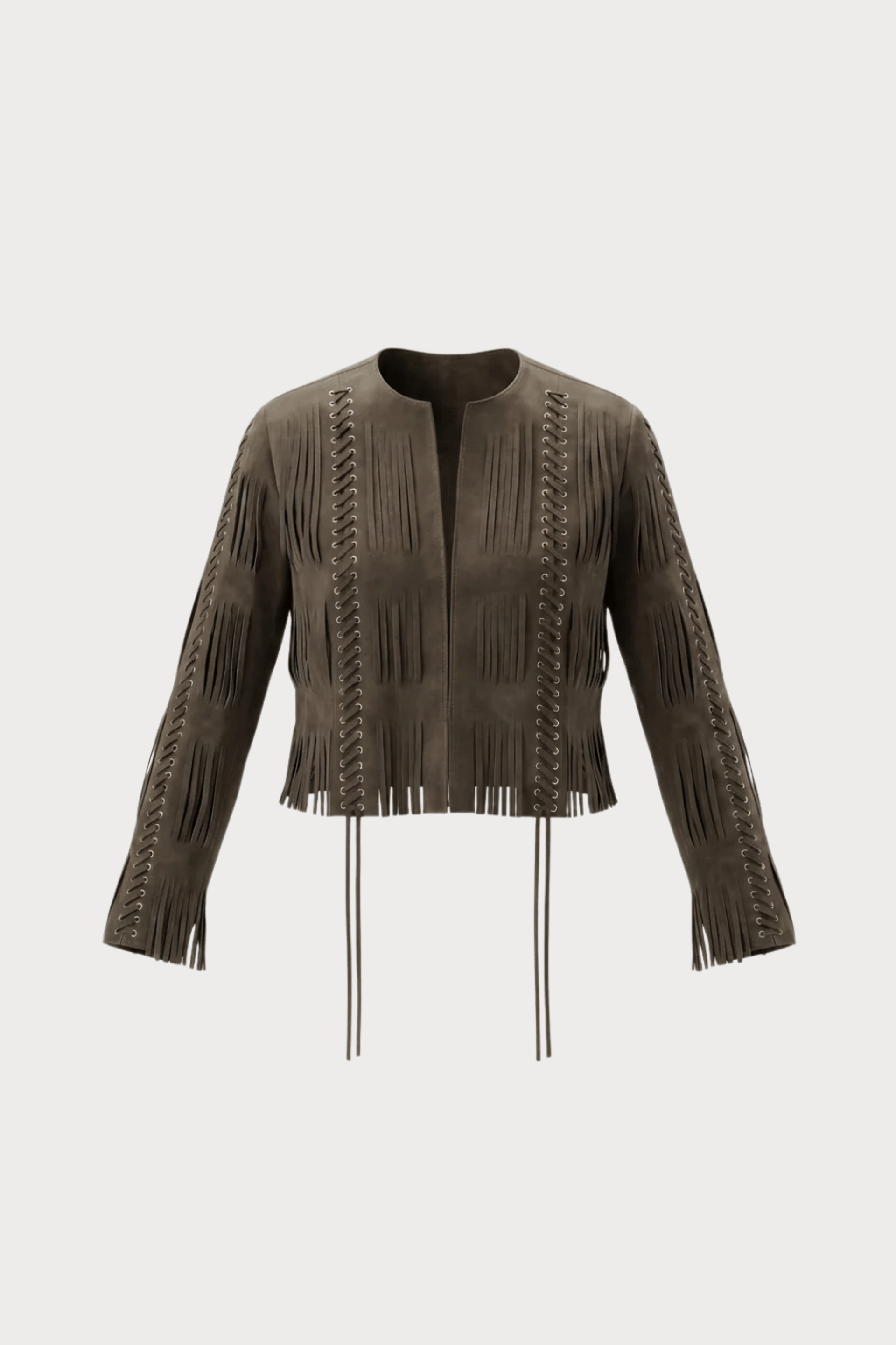 Caniayla Suede Jacket Olive