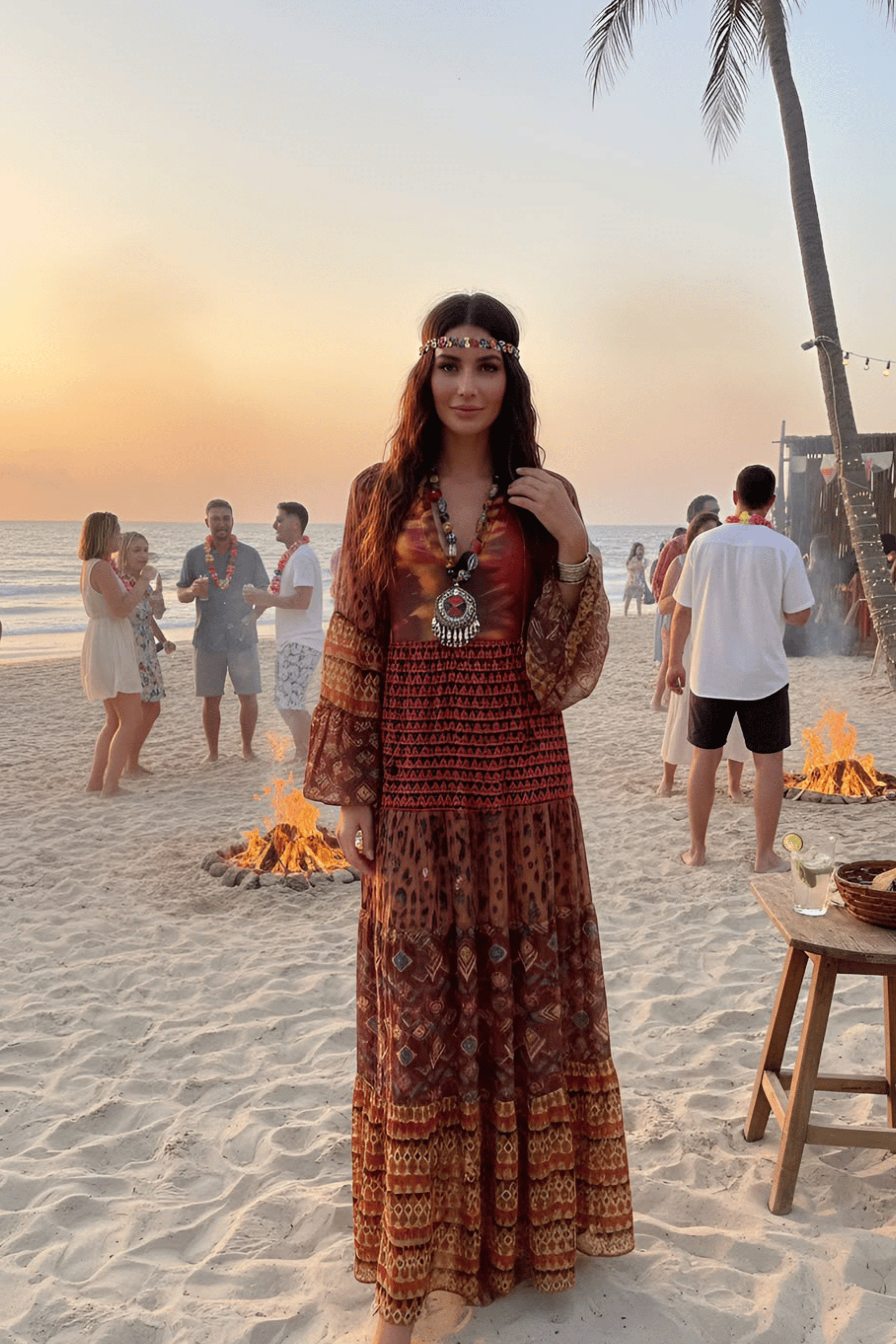 Sunset Kaftaan Dress