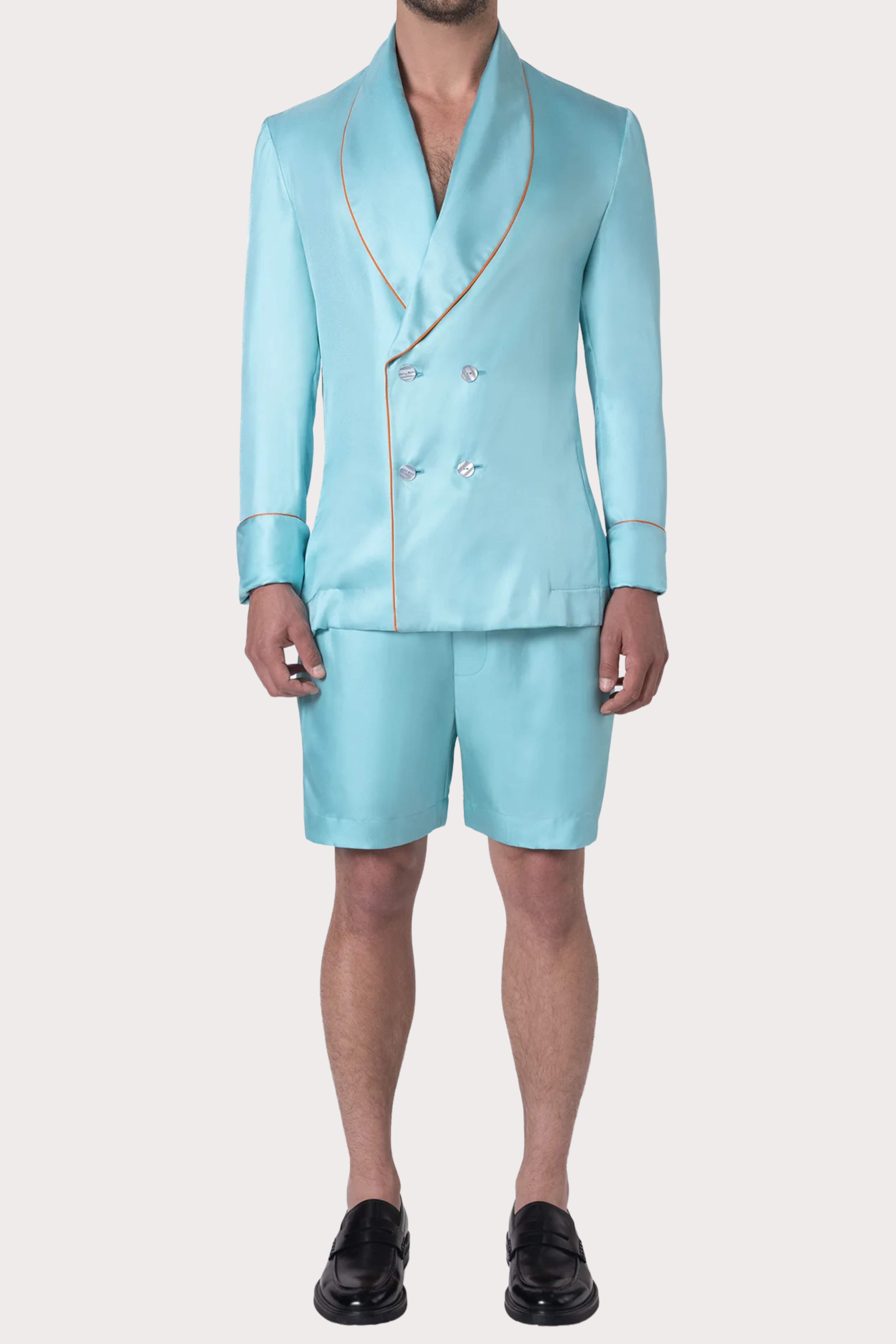 Maldives Sea Dive Men’s Double-Breasted Jacket