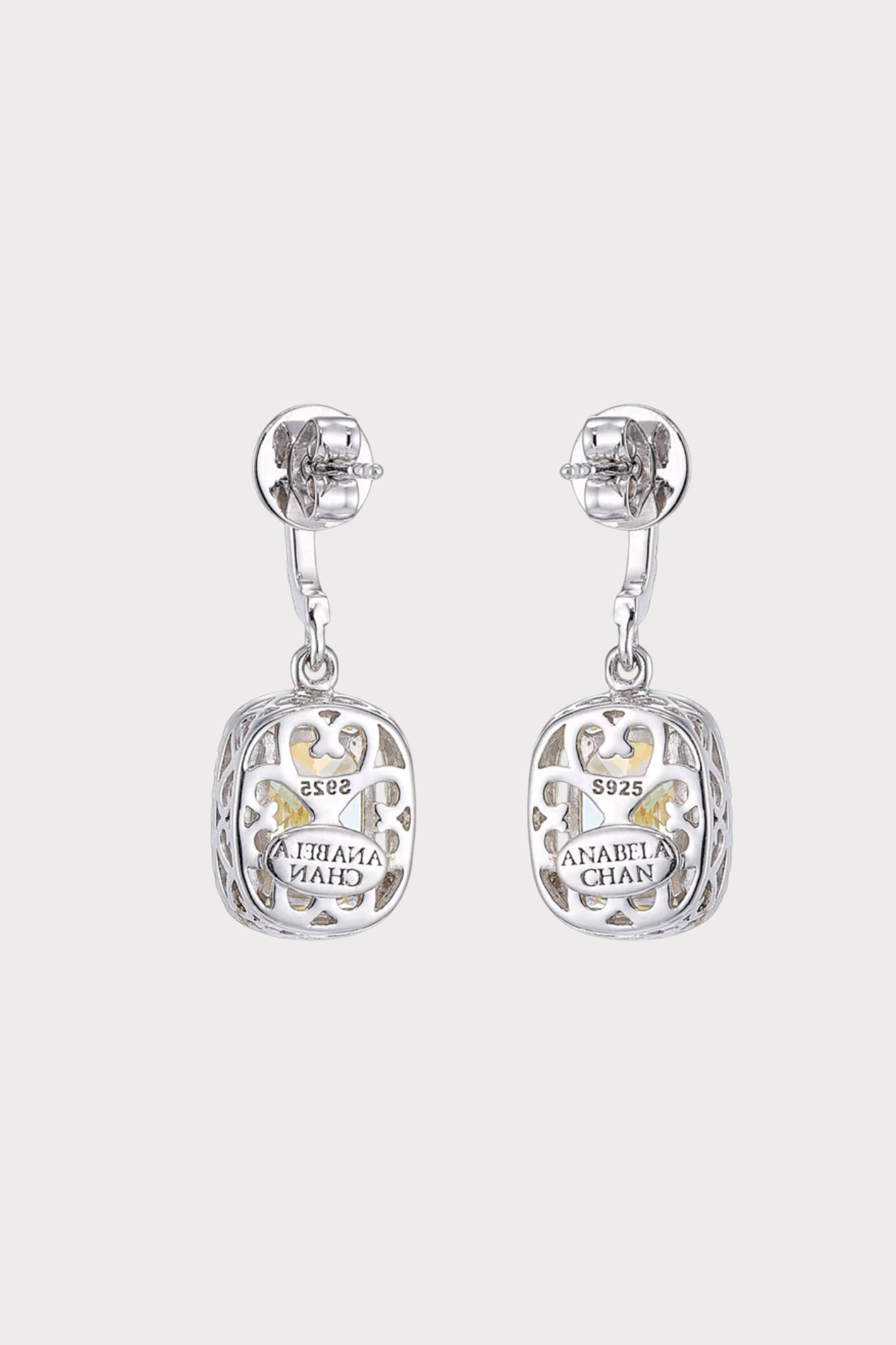 Comet Canary Diamond Earrings