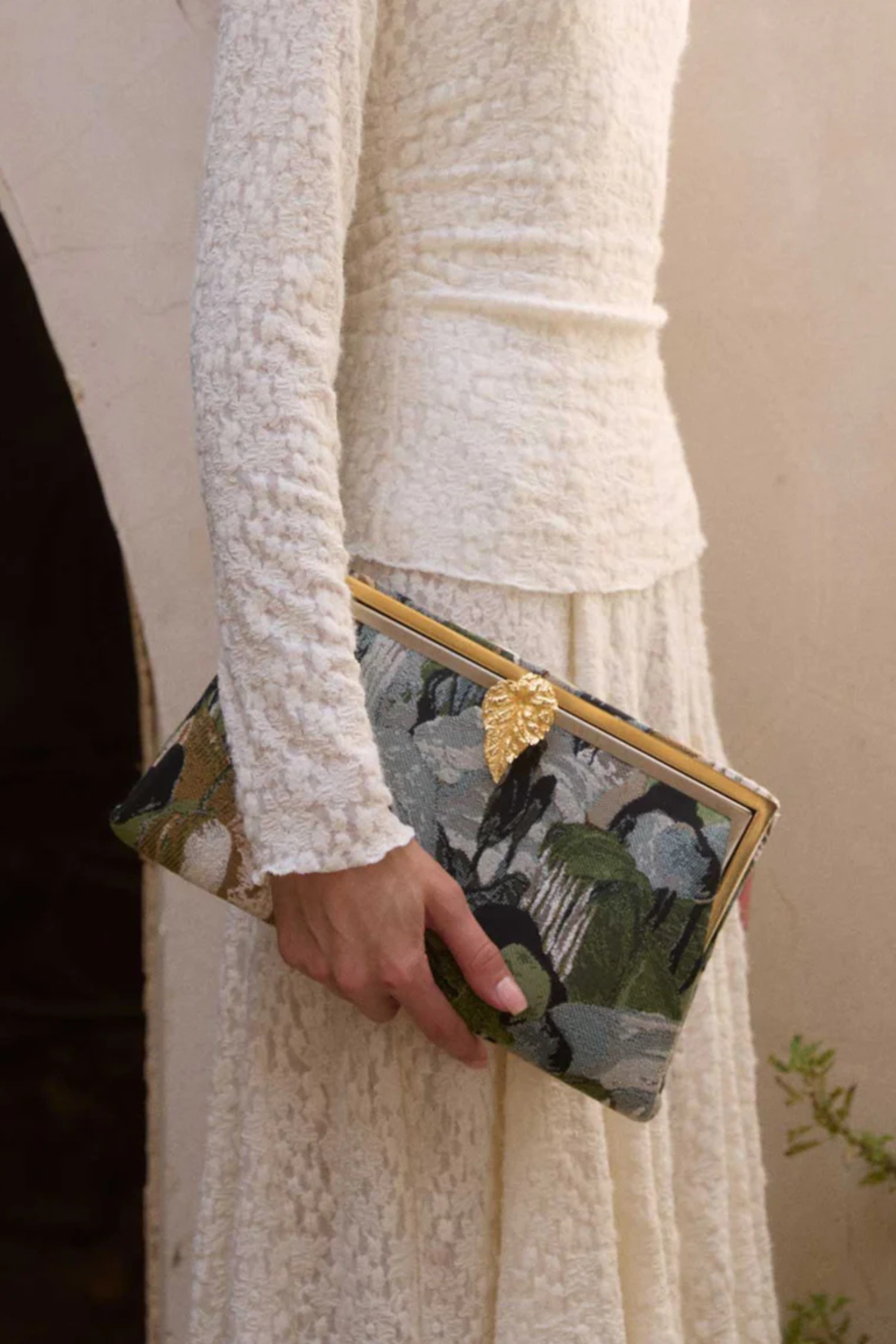 Leaf on Pine Forest Grace