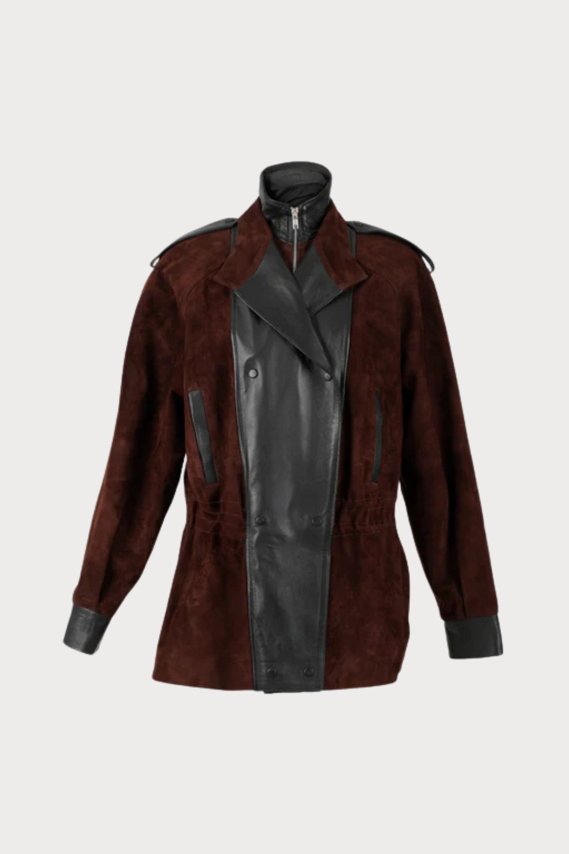 Gavin Suede Jacket Brown