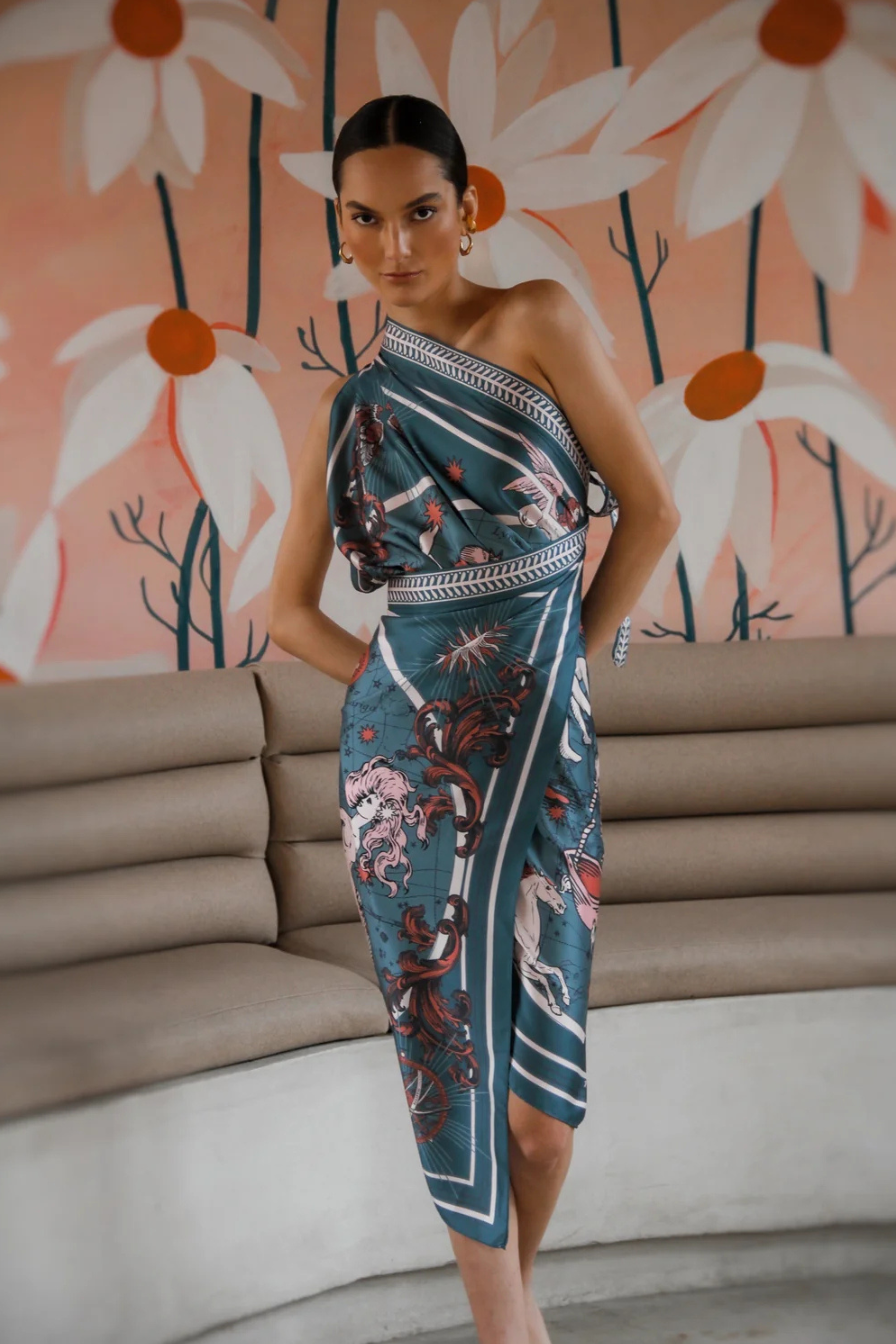 Zodiacus Sari - Wrapdress, Air