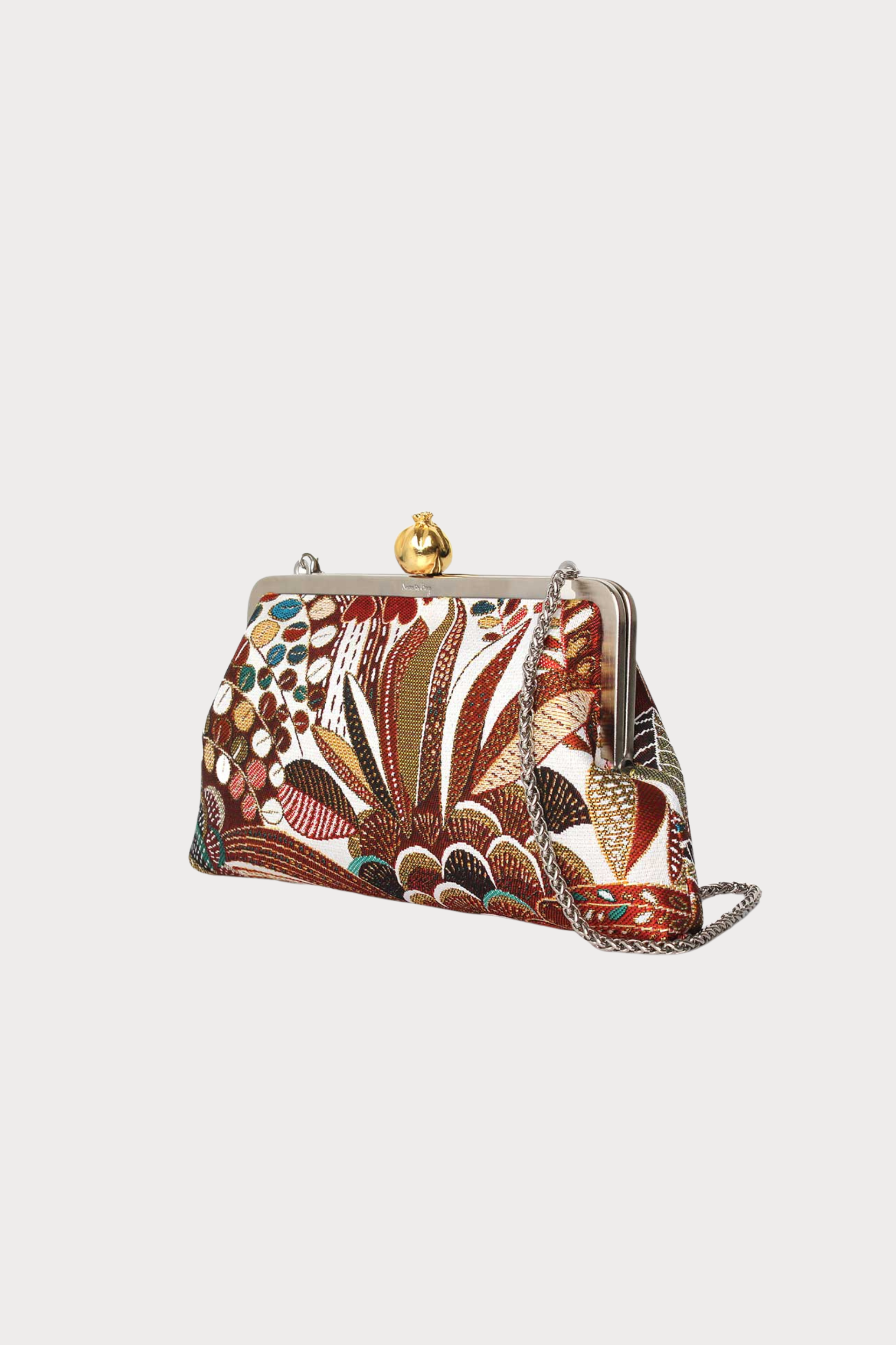 Pomegranate On Brown Jungle Classic Bag