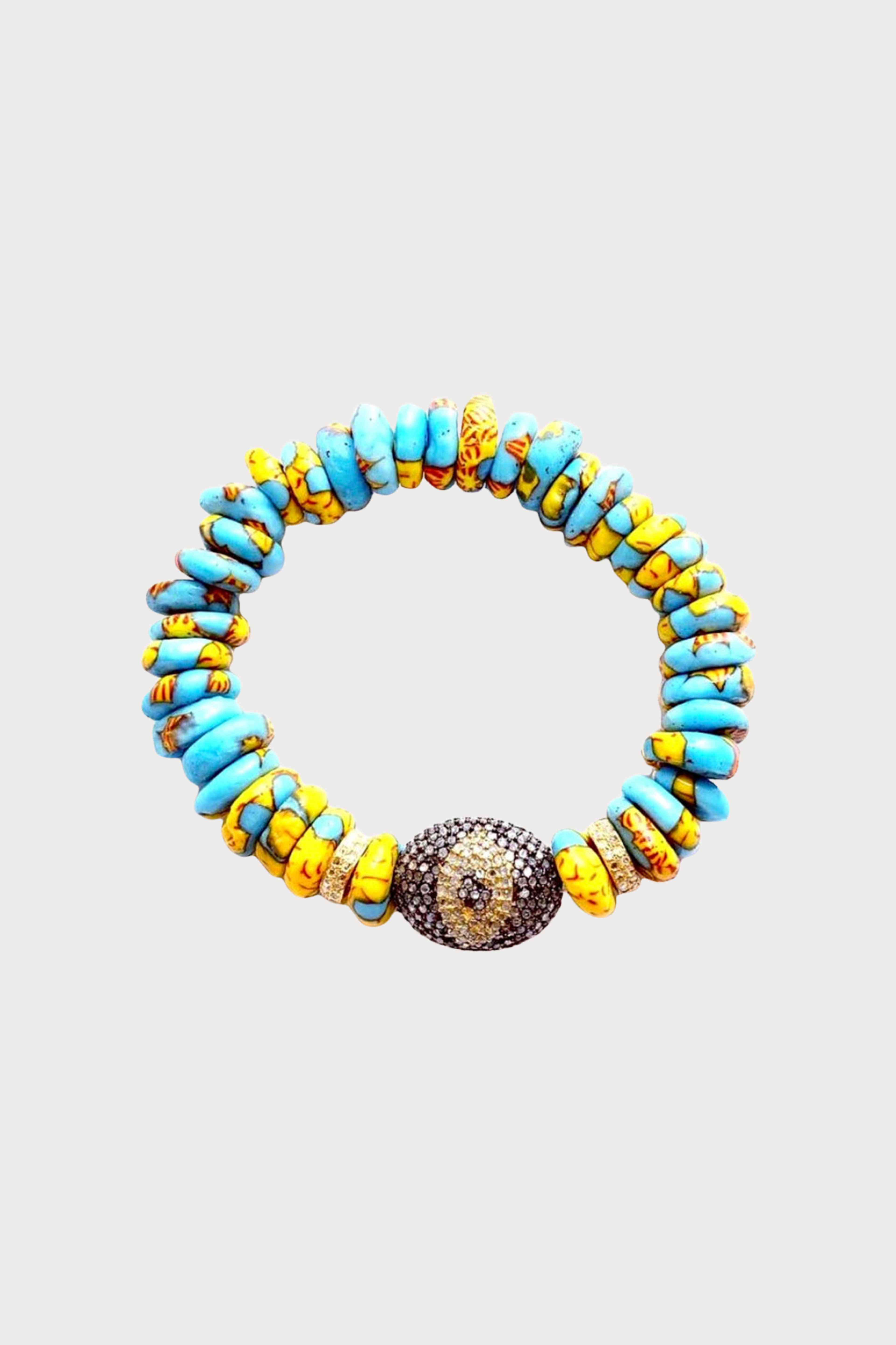 Ghana Bracelet Diamond Evil Eye