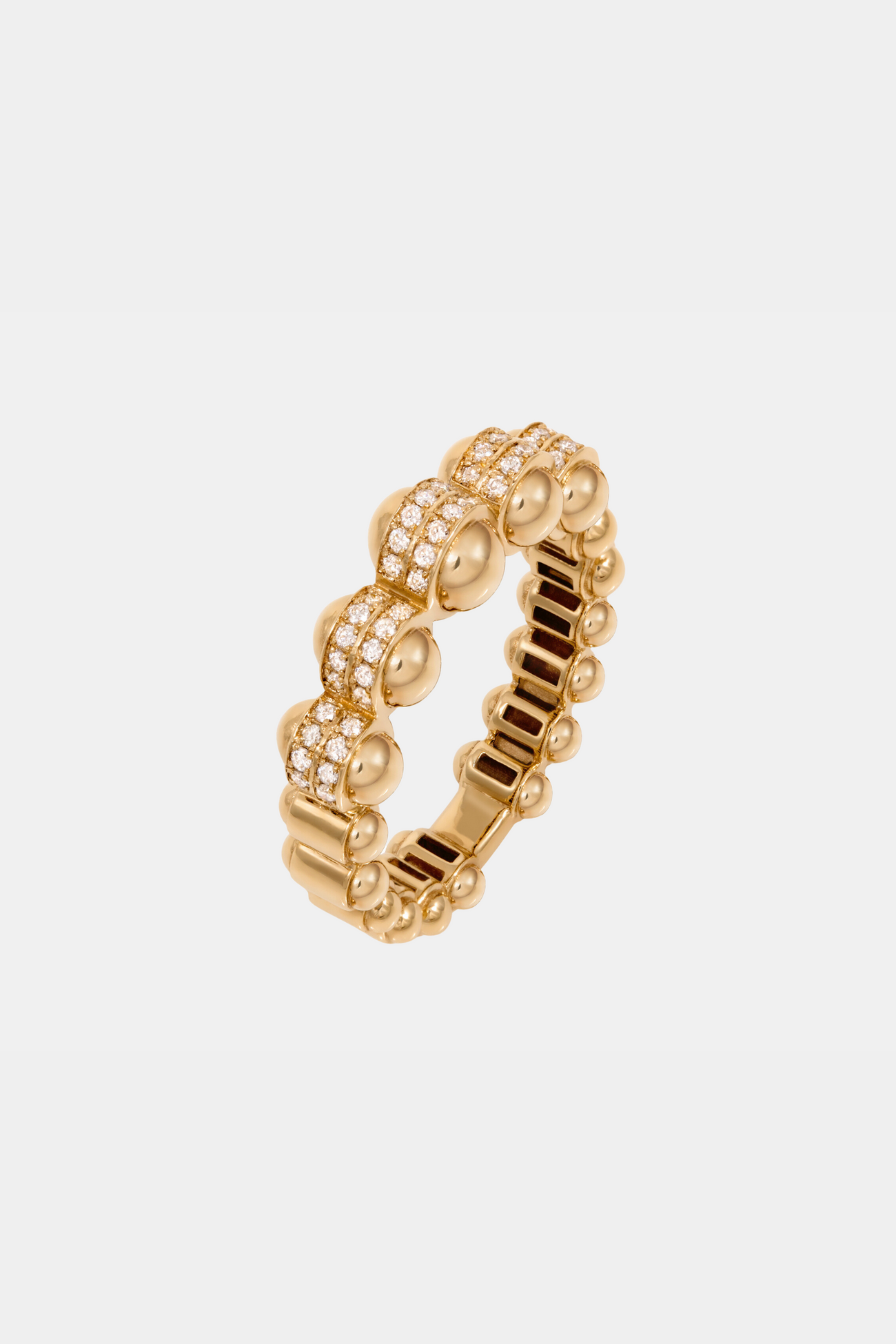 The Gold Atom Ring -Size 3