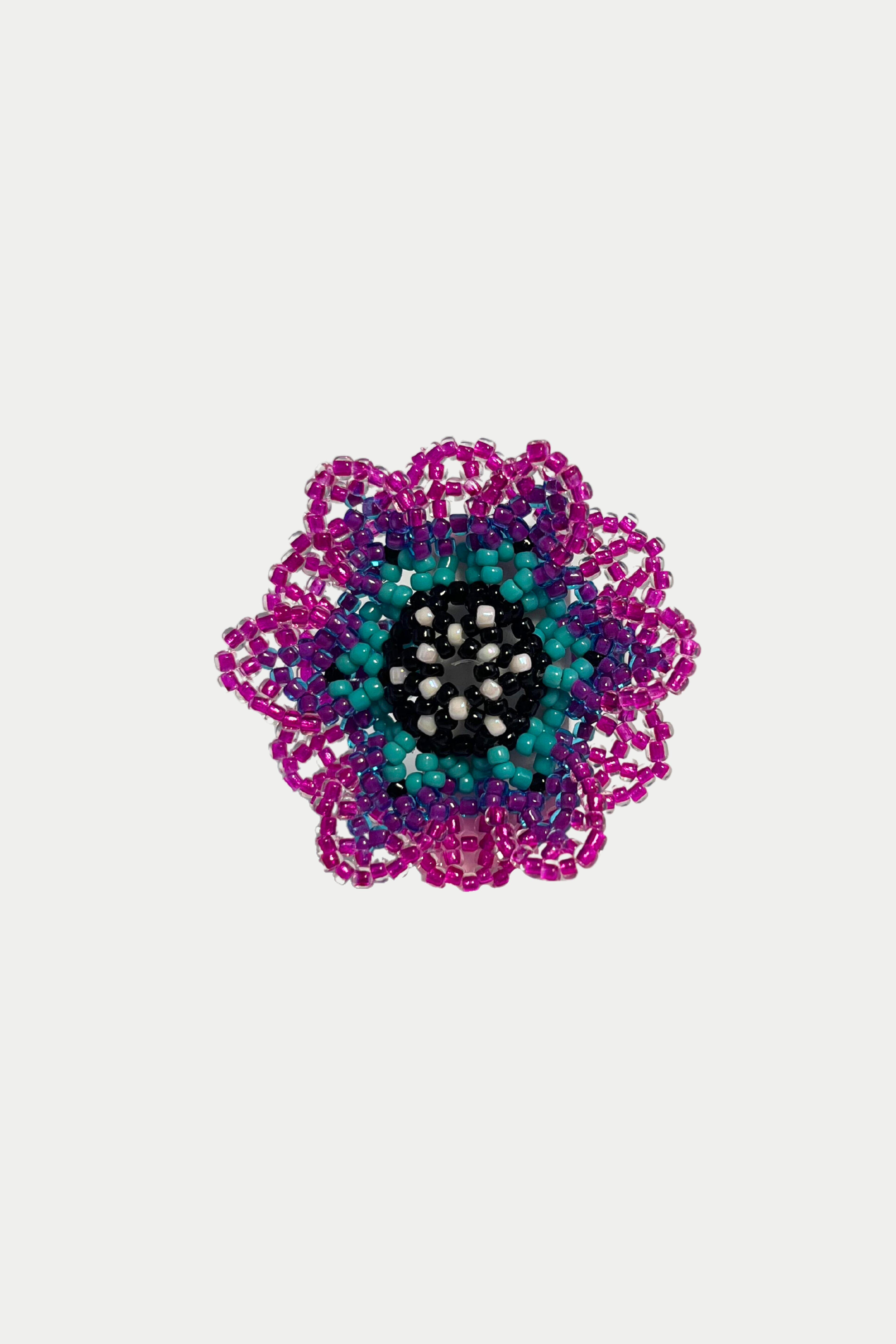 Violet Sunflower Ring