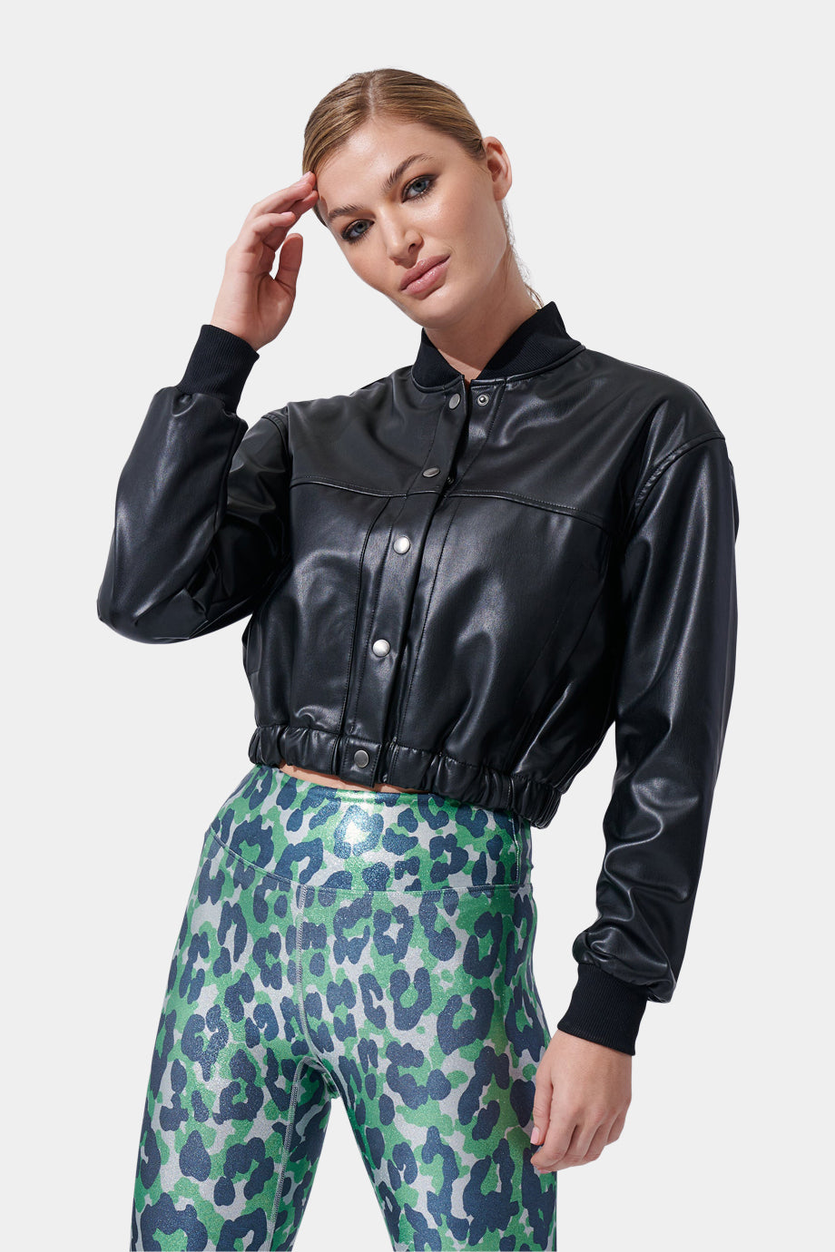 Leather Bomber