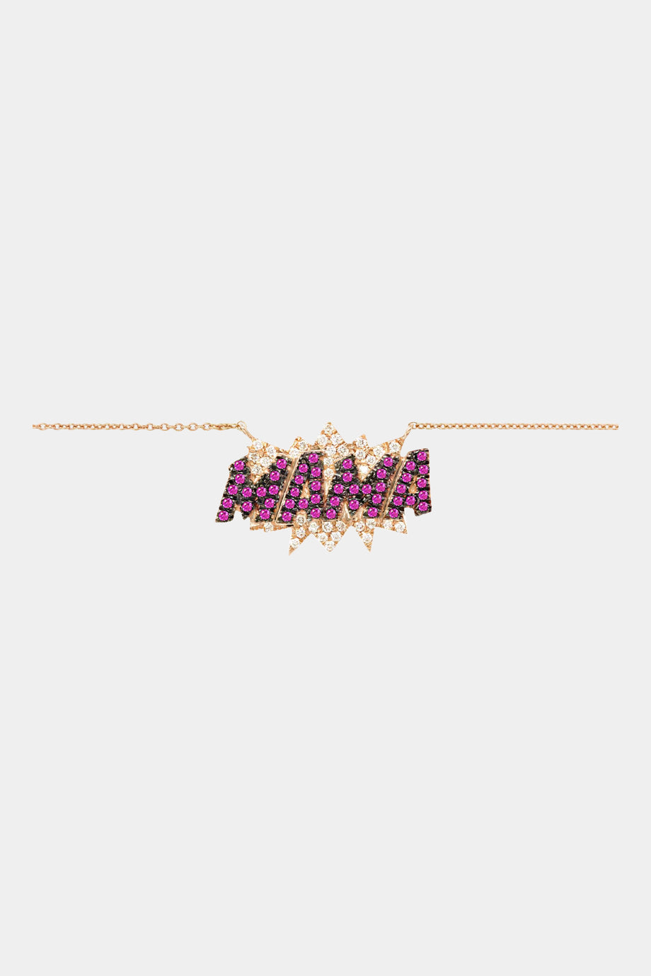 Mama Necklace Pink