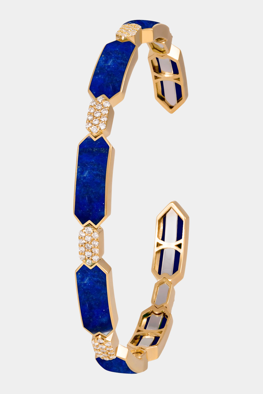 Soho Lapis Lazuli Bangle